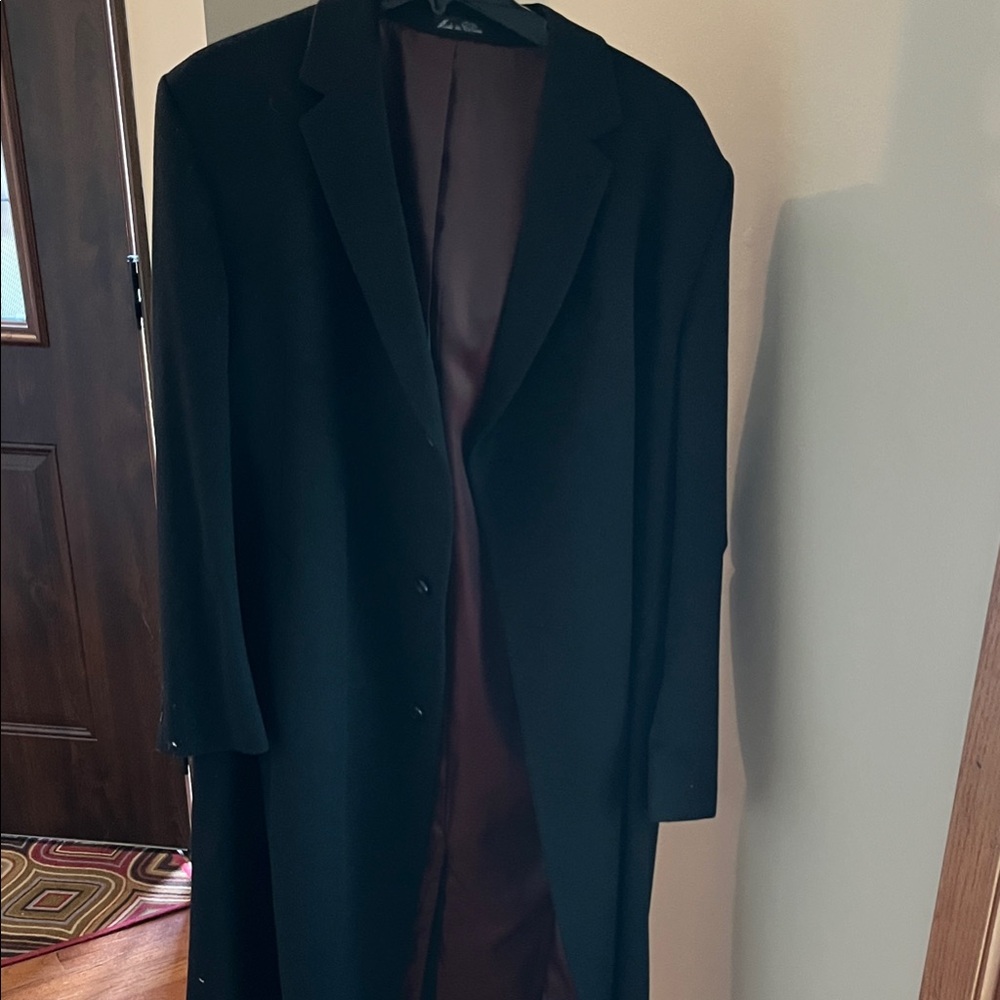 Elegant Black Trench Coat